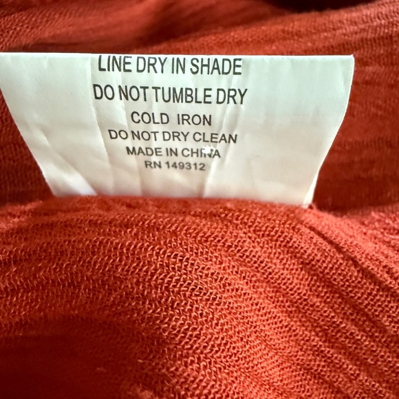 Selfie Leslie Red Romper‎ Off Shoulder Tassels Size Small Boho - Picture 13 of 13